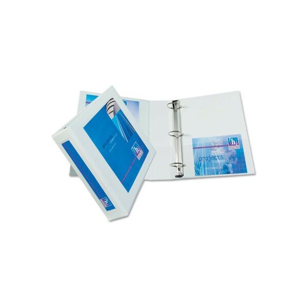 Avery Dennison Avery Framed View Binder with One Touch EZD Rings, 2" Capacity, White 68036 - main